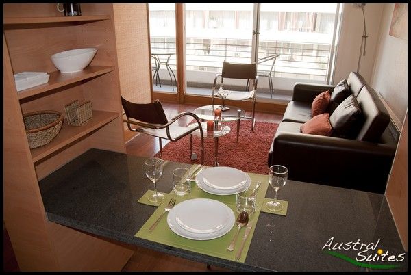 Imagen de la habitación del Hotel Austral Suites Apartment Providencia. Foto 4