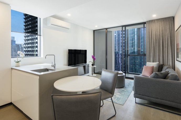 Imagen de la habitación del Hotel Avani Melbourne Central Residences. Foto 4