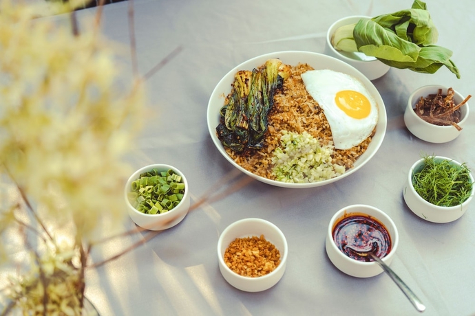 Imagen del bar/restaurante del Hotel Avataara Resort and Spa. Foto 2