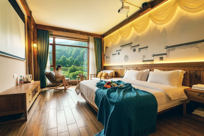 Imagen de la habitación del Hotel Avatar Mountain View &middot; Yinshan Inn - Near Zhangjiajie National Forest Park. Foto 2