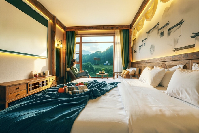 Imagen de la habitación del Hotel Avatar Mountain View &middot; Yinshan Inn - Near Zhangjiajie National Forest Park. Foto 3
