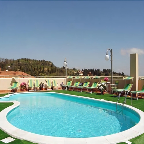Imagen de la piscina del Hotel Ave, Chianciano Terme. Foto 18