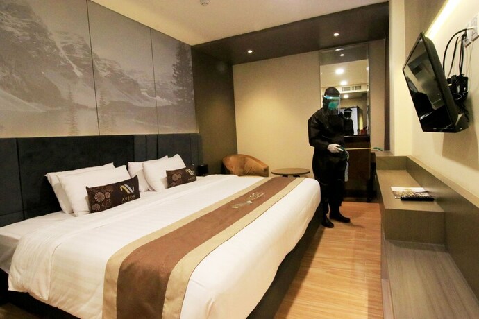 Imagen de la habitación del Hotel Aveon Hotel Yogyakarta. Foto 12