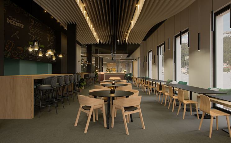 Imagen del bar/restaurante del Hotel Aves Arosa. Foto 4