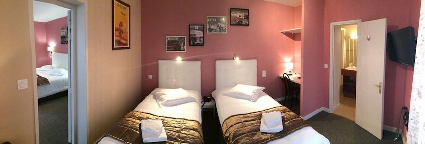 Imagen de la habitación del Hotel Aviation, La Bourboule. Foto 3
