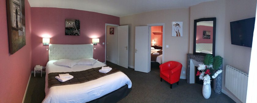 Imagen de la habitación del Hotel Aviation, La Bourboule. Foto 14