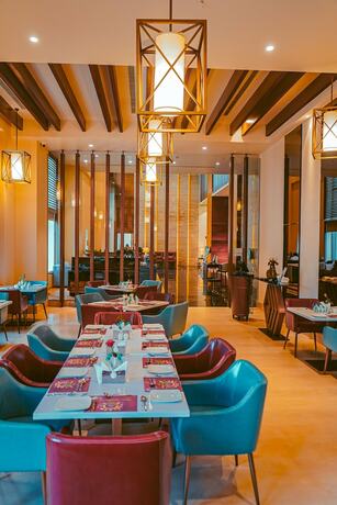 Imagen del bar/restaurante del Hotel Avinash International. Foto 8