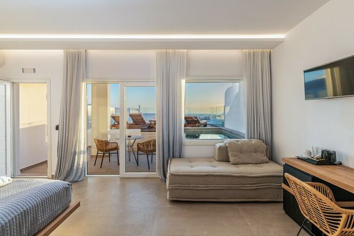 Imagen de la habitación del Hotel Avra Mykonos. Foto 18