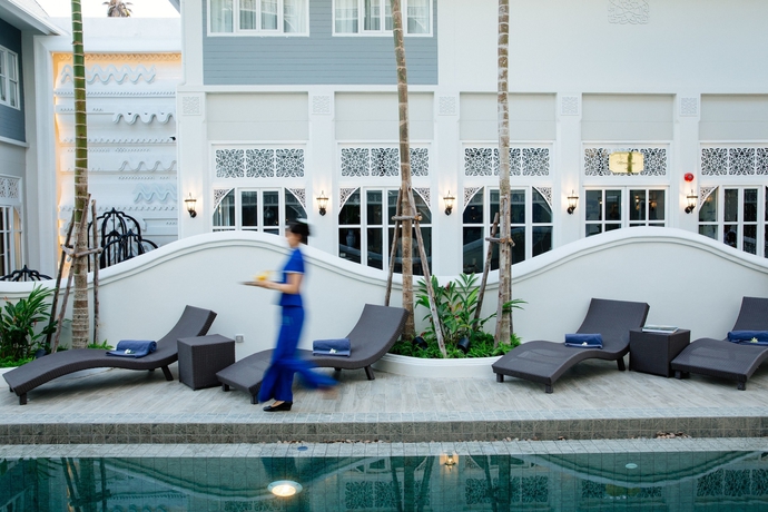 Imagen de la piscina del Hotel Away Chiang Mai Thapae Resort - A Vegan Retreat. Foto 19