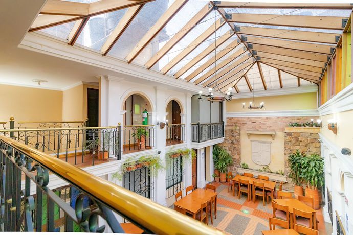 Imagen del bar/restaurante del Hotel Ayenda La Antigua. Foto 3