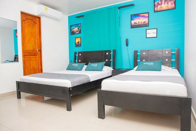 Imagen de la habitación del Hotel Ayenda Puerto Colombia. Foto 14