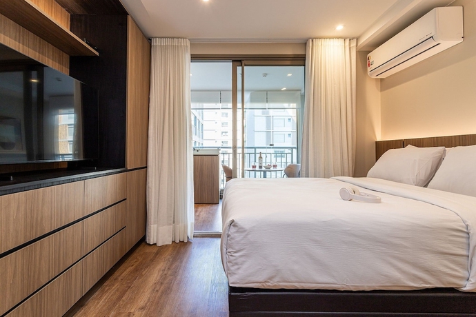 Imagen de la habitación del Hotel Ayra Moema - Sofistica&ccedil;&atilde;o e conforto no bairro mais charmoso da cidade. Foto 5