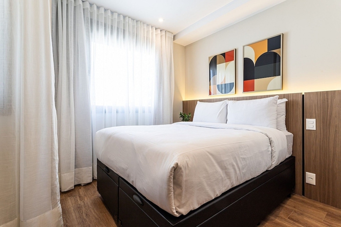 Imagen de la habitación del Hotel Ayra Moema - Sofistica&ccedil;&atilde;o e conforto no bairro mais charmoso da cidade. Foto 10