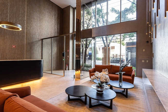 Imagen de los interiores del Hotel Ayra Moema - Sofistica&ccedil;&atilde;o e conforto no bairro mais charmoso da cidade. Foto 11