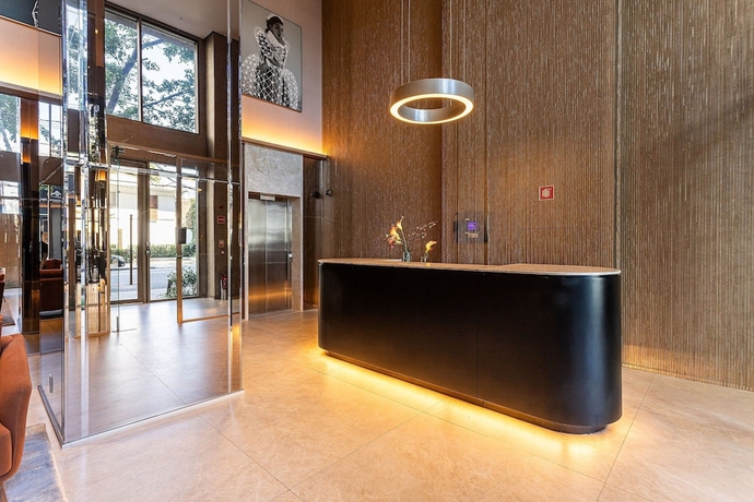 Imagen de los interiores del Hotel Ayra Moema - Sofistica&ccedil;&atilde;o e conforto no bairro mais charmoso da cidade. Foto 15