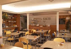 Imagen del bar/restaurante del Hotel Ayri. Foto 1