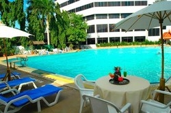 Imagen de la piscina del Hotel Ayutthaya Grand. Foto 6