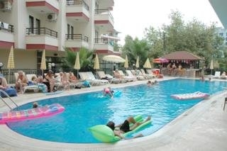Imagen de la piscina del Hotel Azalea Apart Hotel. Foto 8