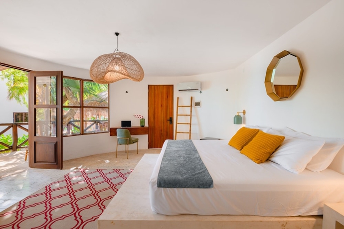 Imagen de la habitación del Hotel Azulea Bacalar. Foto 4