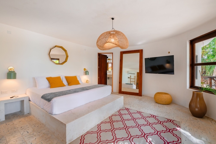 Imagen de la habitación del Hotel Azulea Bacalar. Foto 5