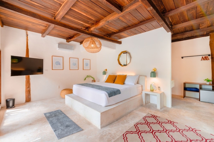 Imagen de la habitación del Hotel Azulea Bacalar. Foto 11