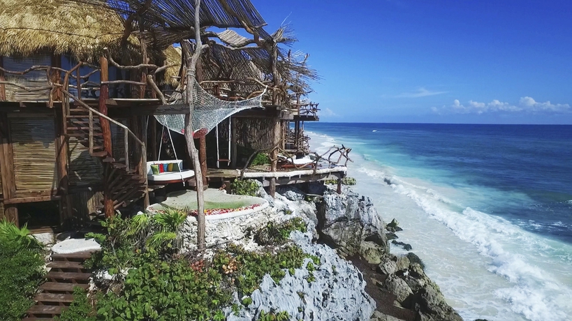 Imagen de la habitación del Hotel Azulik. Foto 2