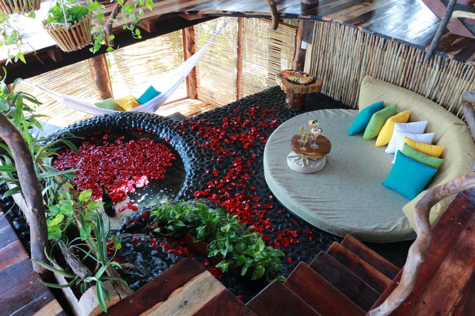 Imagen de los interiores del Hotel Azulik. Foto 10