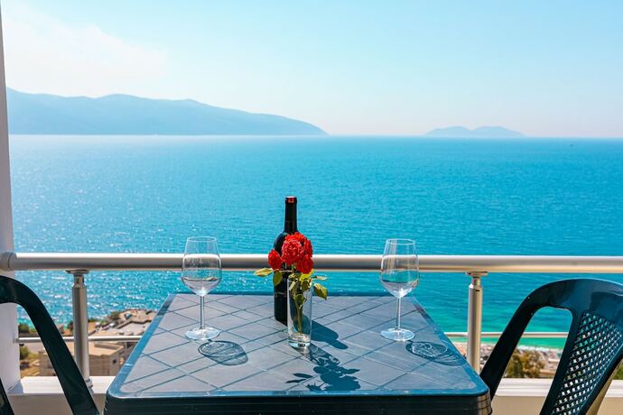 Imagen general del Hotel Azzurro, Lukovë. Foto 10