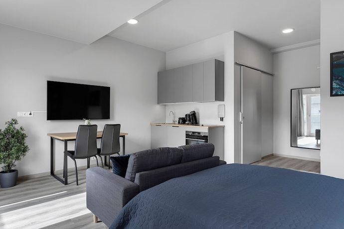 Imagen de la habitación del Hotel B18 Apartments. Foto 6