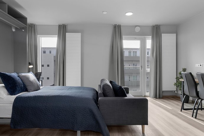 Imagen de la habitación del Hotel B18 Apartments. Foto 18