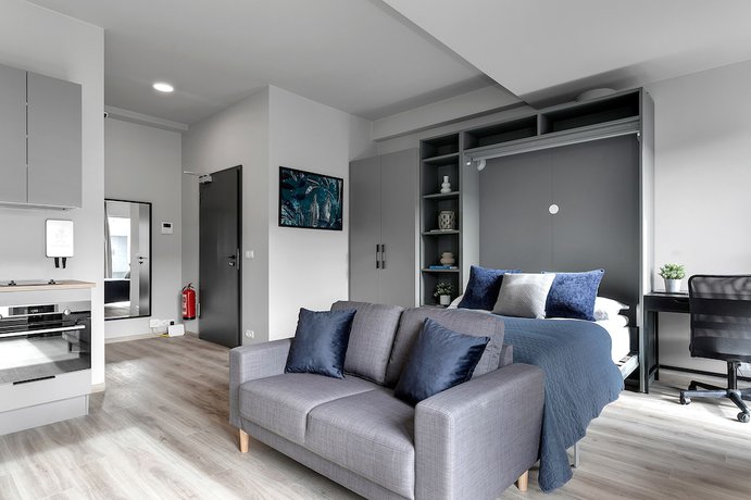 Imagen de la habitación del Hotel B18 Apartments. Foto 20