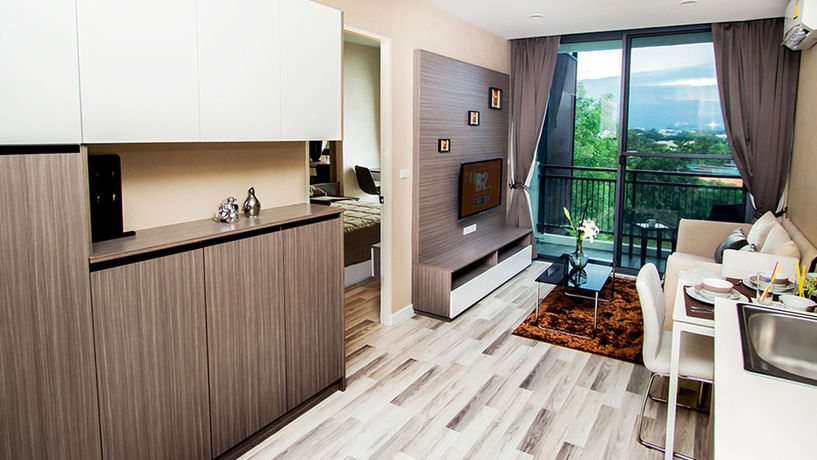Imagen de los interiores del Hotel B2 Mountain Pano Residence Chiang Mai. Foto 14