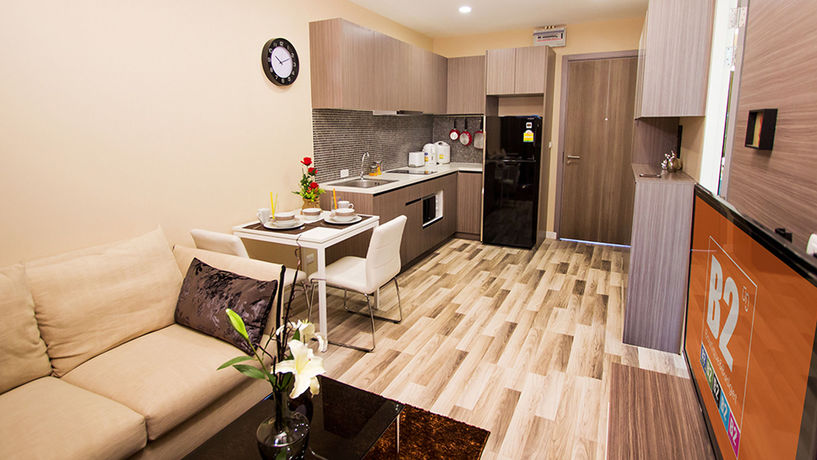 Imagen de los interiores del Hotel B2 Mountain Pano Residence Chiang Mai. Foto 15