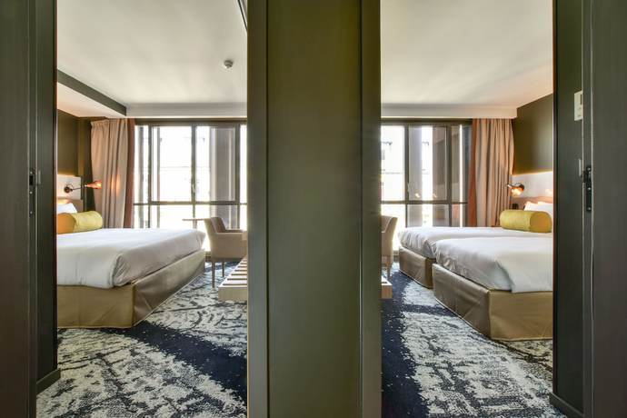 Imagen de la habitación del Hotel B55. Foto 4