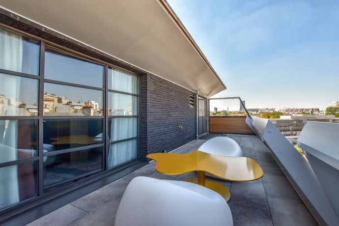 Imagen de la habitación del Hotel B55. Foto 7