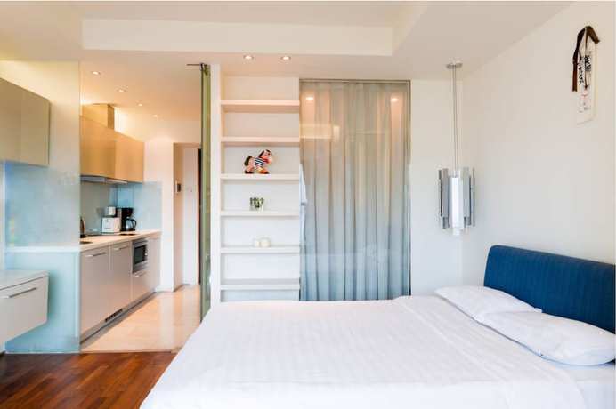Imagen general del Hotel BEIJING SEASONS PARK APARTMENT. Foto 1
