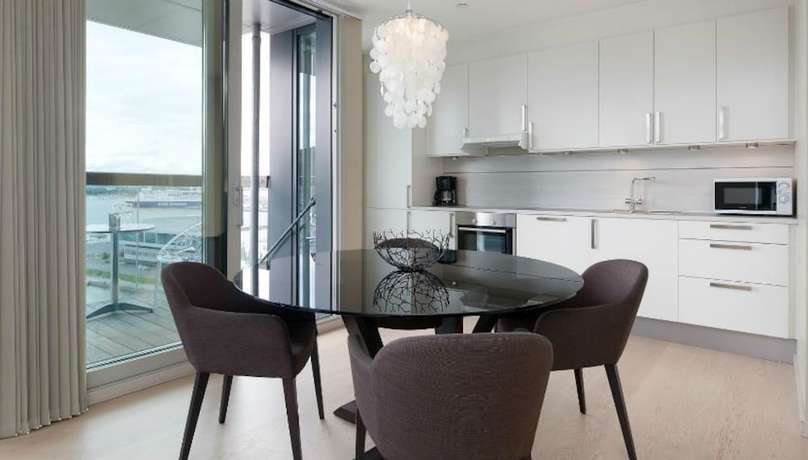 Imagen de la habitación del Hotel BJ&Oslash;RVIKA APARTMENTS, Opera Area, Oslo city center. Foto 3