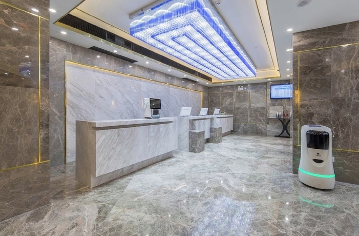 Imagen de los interiores del Hotel BLUE HOTEL-YANGHE INDUSTRIAL. Foto 12