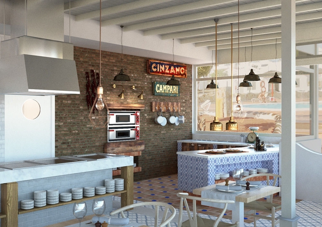 Imagen del bar/restaurante del Hotel BLUESEA Alyssa Suite. Foto 2