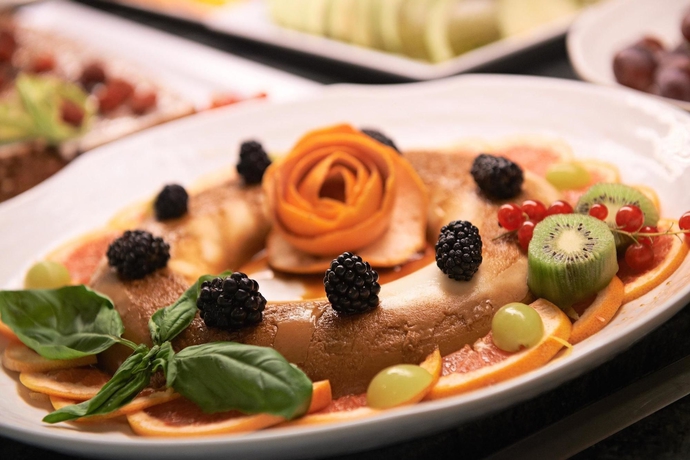 Imagen del bar/restaurante del Hotel BLUEWATER. Foto 4