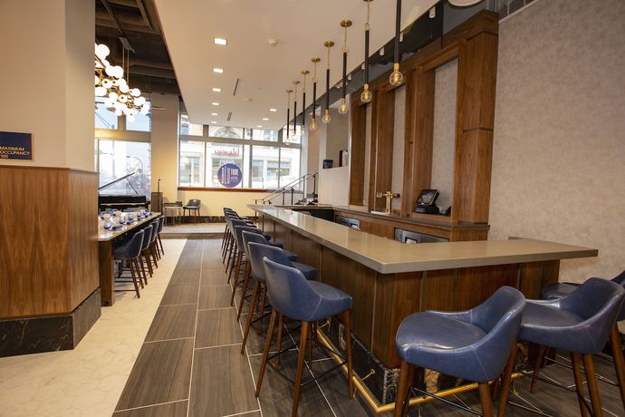 Imagen del bar/restaurante del Hotel BLU-Tique, Akron, a Tribute Portfolio. Foto 4