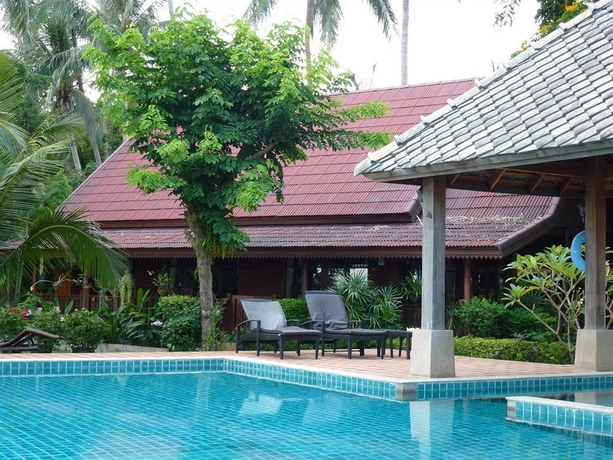 Imagen de la piscina del Hotel Baan Laem Noi Villa. Foto 12