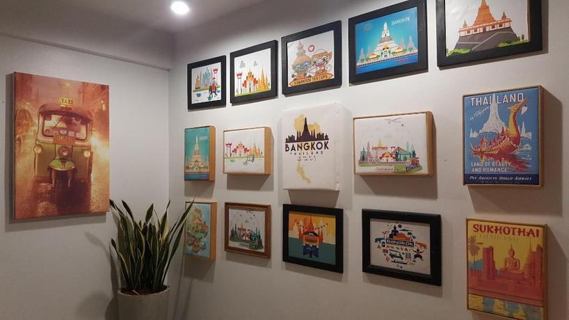 Imagen de la habitación del Hotel Baan Pinklao. Foto 9