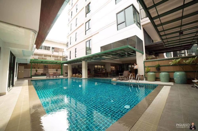 Imagen de la piscina del Hotel Baan Tanwa - Mrt Ratchadapisek. Foto 18