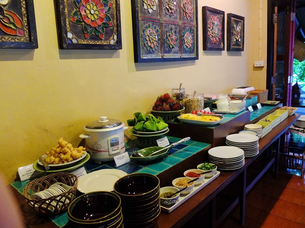 Imagen del bar/restaurante del Hotel Baantawan Pai's Boutique Guesthouse. Foto 3