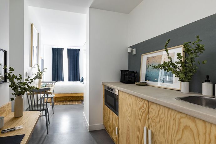 Imagen de la habitación del Hotel Baba, París. Foto 2