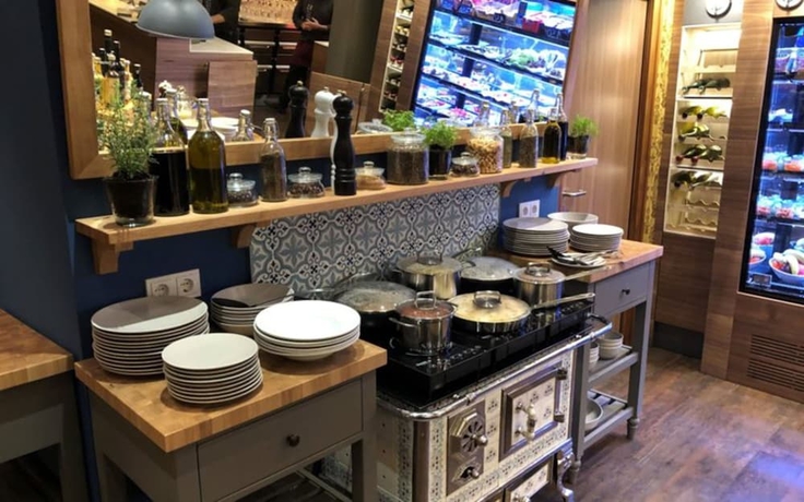 Imagen del bar/restaurante del Hotel Bacchus, Bensheim. Foto 8