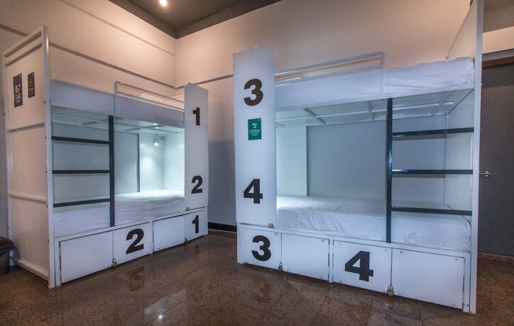Imagen de la habitación del Hotel Backpacker Panda Colaba. Foto 11
