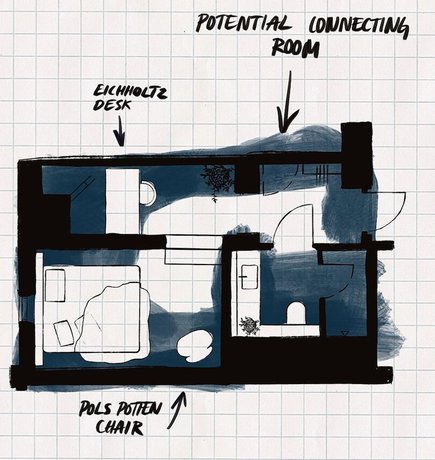 Imagen de la habitación del Hotel Backstage. Foto 7
