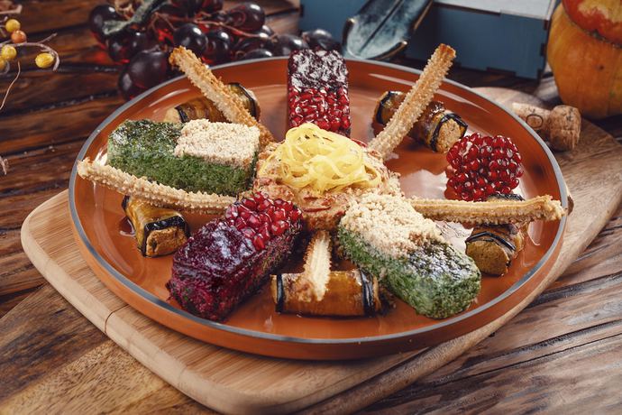 Imagen del bar/restaurante del Hotel Badagoni Boutique Rustaveli. Foto 9